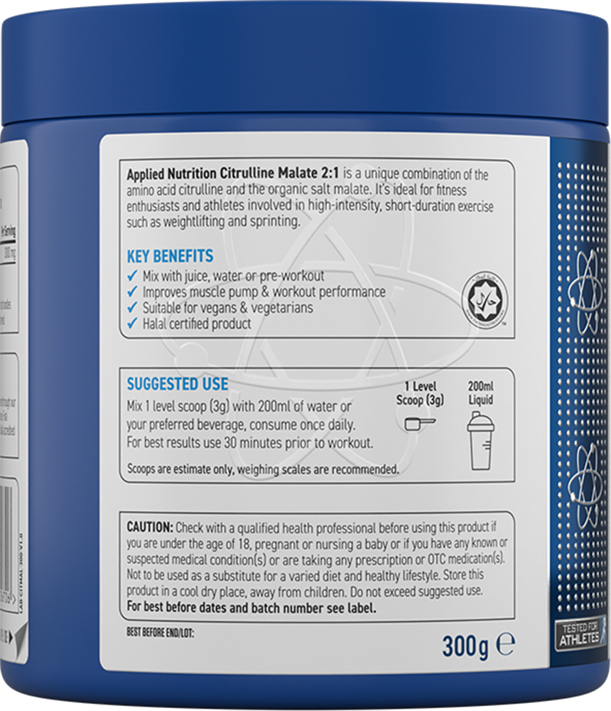 Applied Nutrition Citrulline Malate 2:1 - 300 g