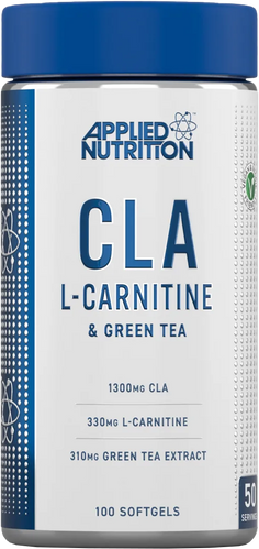 Applied Nutrition CLA, L-Carnitine & Green Tea - 100 softgels
