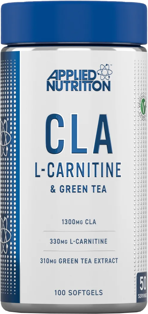 Applied Nutrition CLA, L-Carnitine & Green Tea - 100 softgels