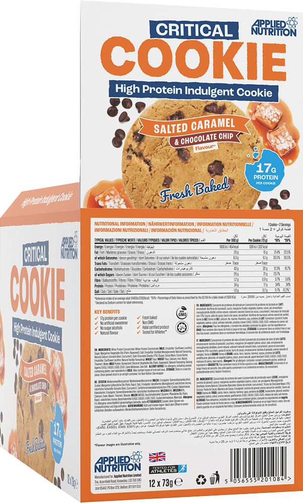 Applied Nutrition Critical Cookie - 12 x 73 g