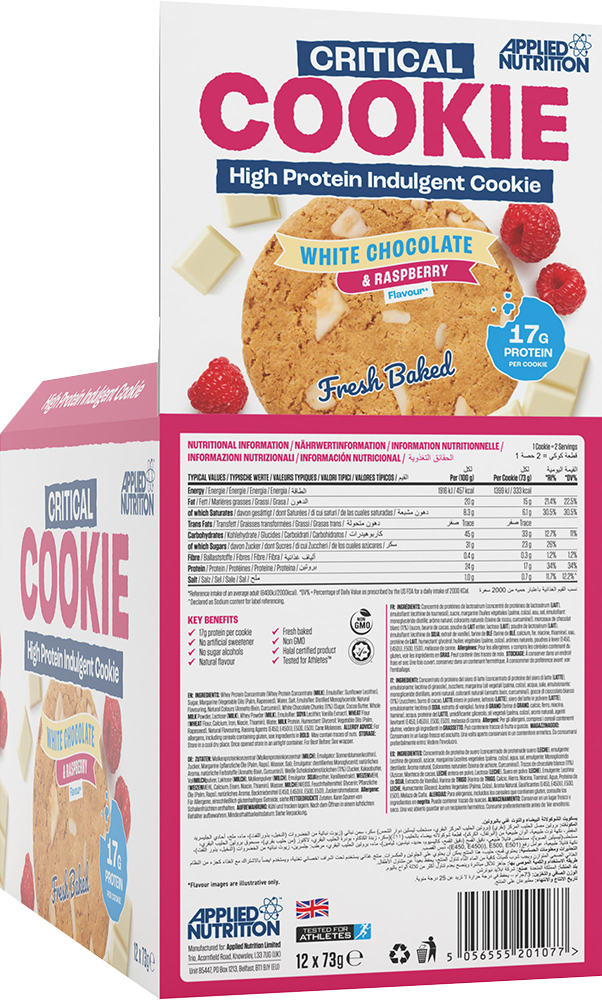 Applied Nutrition Critical Cookie - 12 x 73 g