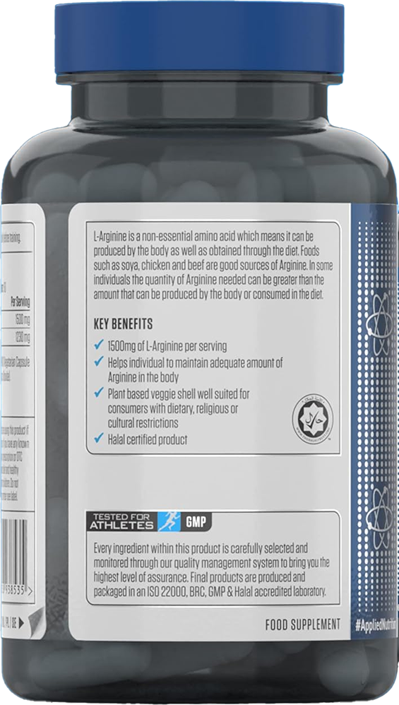 Applied Nutrition L-Arginine 1500 - 120 caps