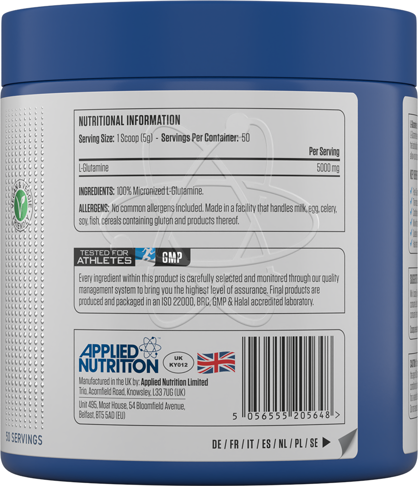 Applied Nutrition L-Glutamine Powder - 250 g