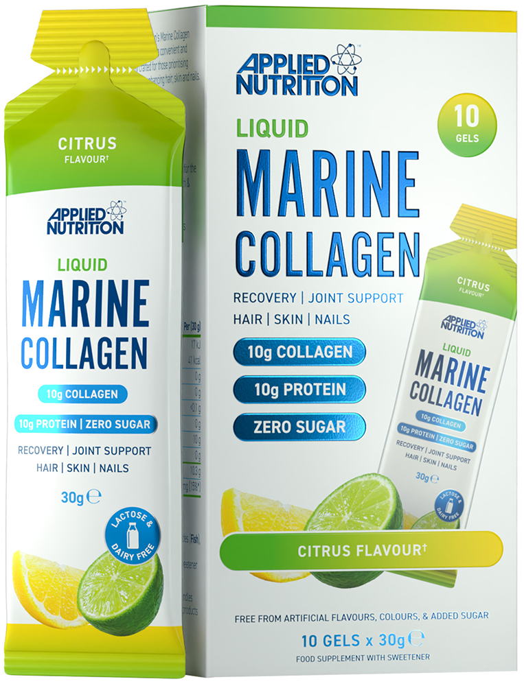 Applied Nutrition Marine Collagen Gel - 10 x 30 g