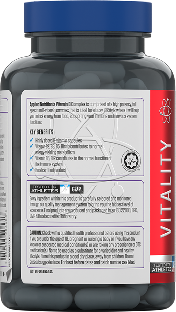 Applied Nutrition Vitamin B Complex - 90 caps