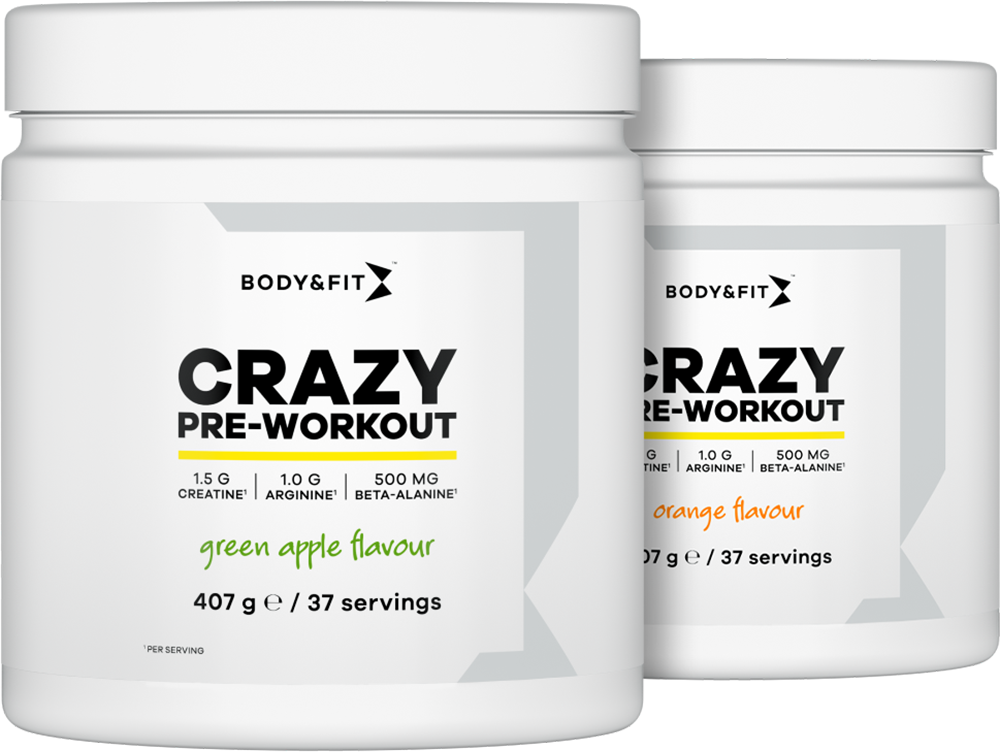 Body & Fit Crazy Pre-workout - 407 g