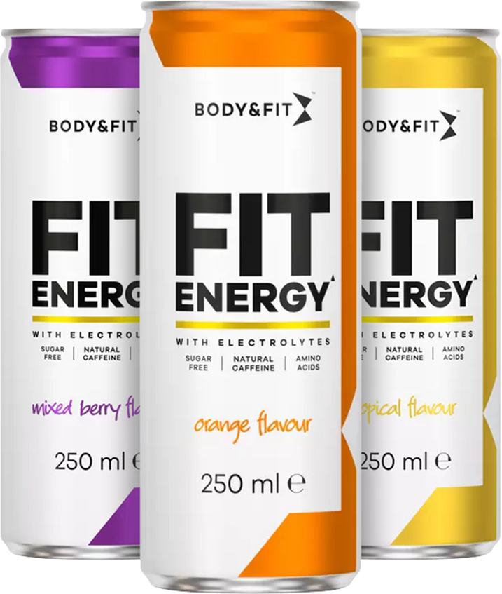 Body & Fit Fit Energy - 24 x 250 ml