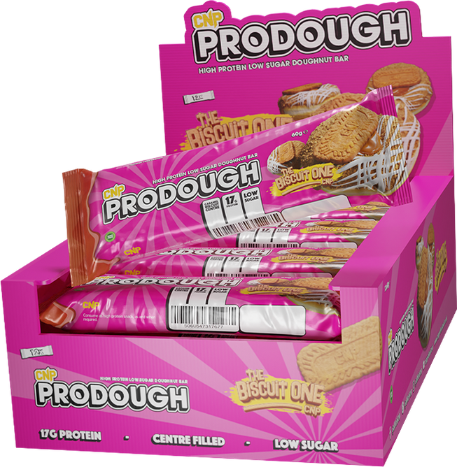CNP ProDough Doughnut Bars - 12 x 60 g