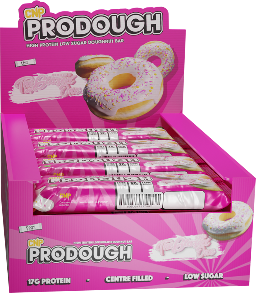 CNP ProDough Doughnut Bars - 12 x 60 g