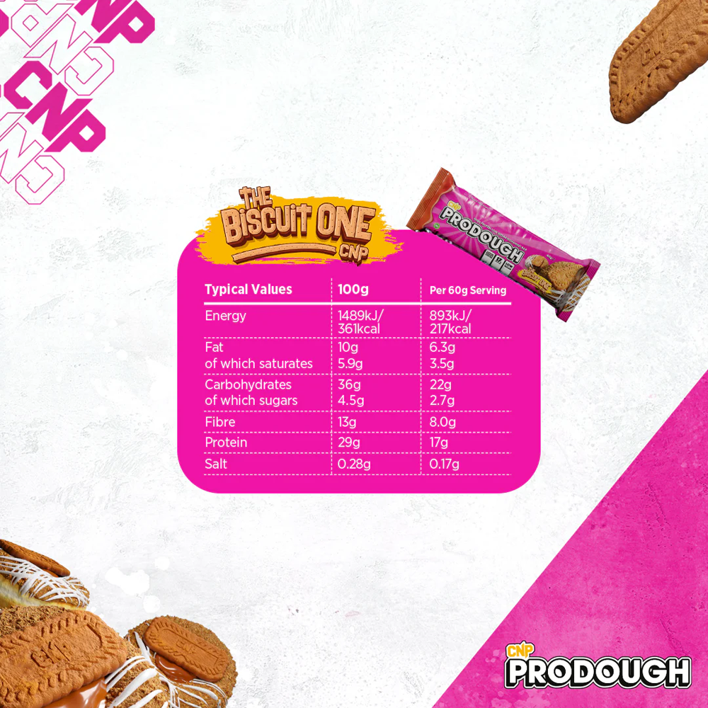 CNP ProDough Doughnut Bars - 12 x 60 g