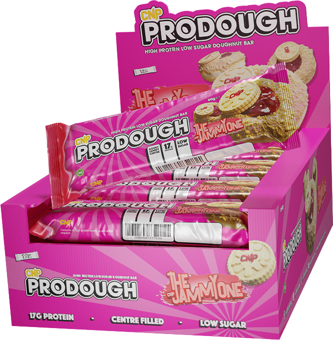 CNP ProDough Doughnut Bars - 12 x 60 g