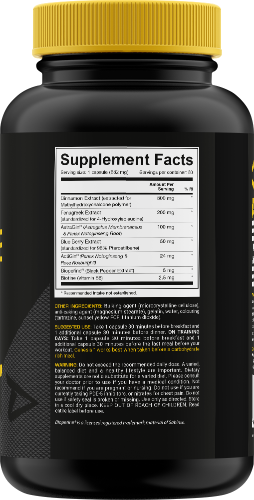 Dedicated Nutrition Genesis - 50 caps