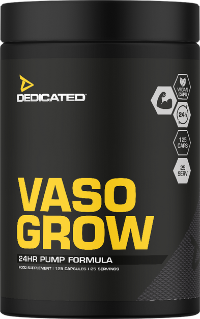 Dedicated Nutrition VASO GROW - 125 caps