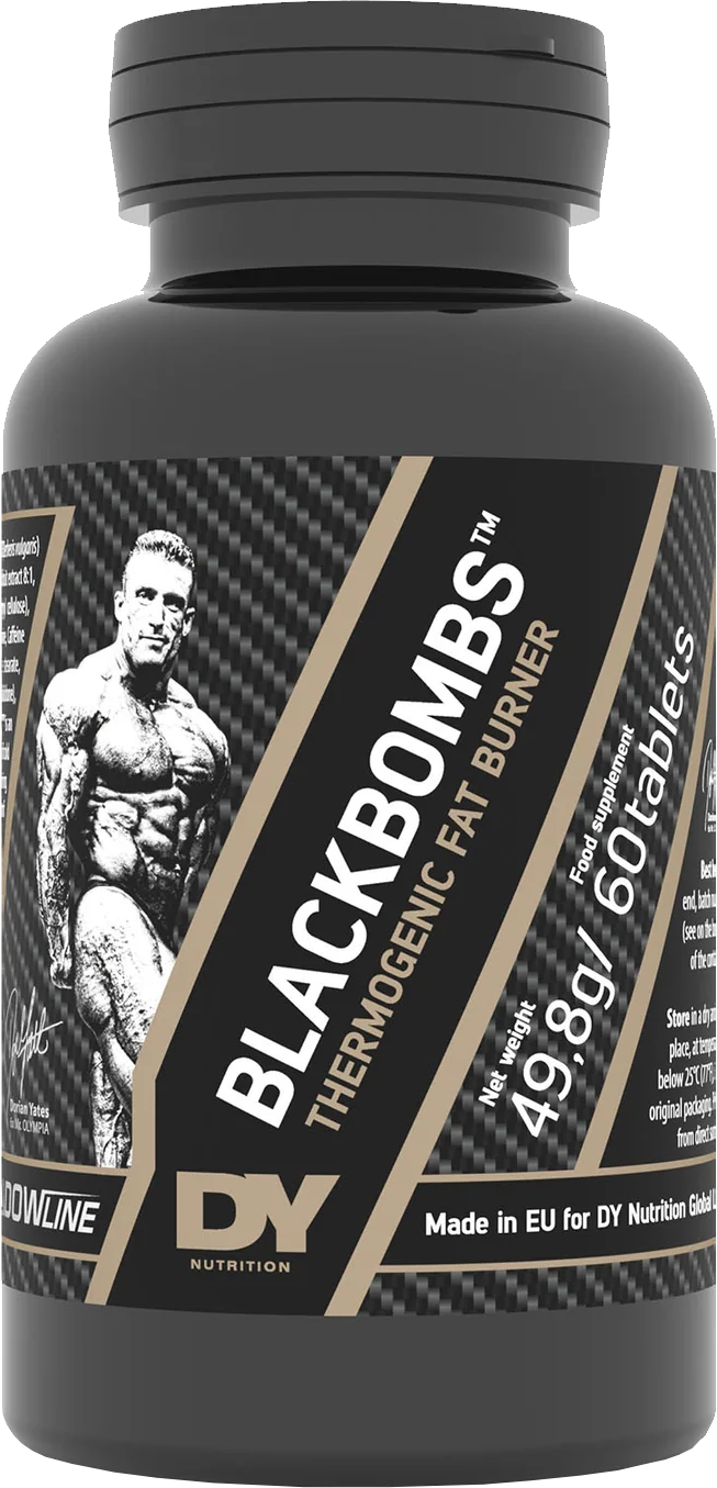 DY Nutrition BlackBombs Fatburner - 60 tabs