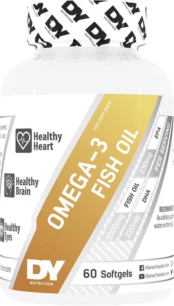 DY Nutrition Omega 3 Fish Oil - 60 gels