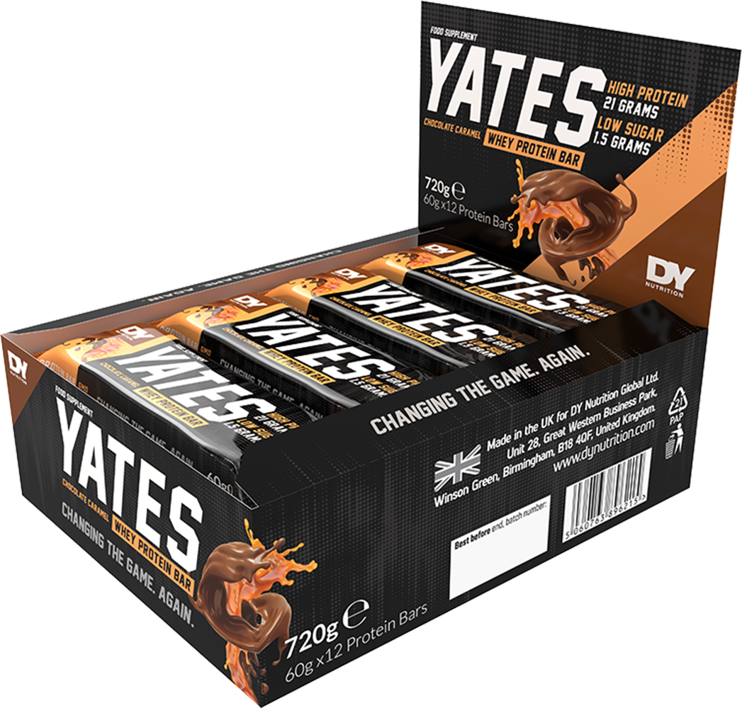 DY Nutrition Whey Protein Bar - 12 x 60 g