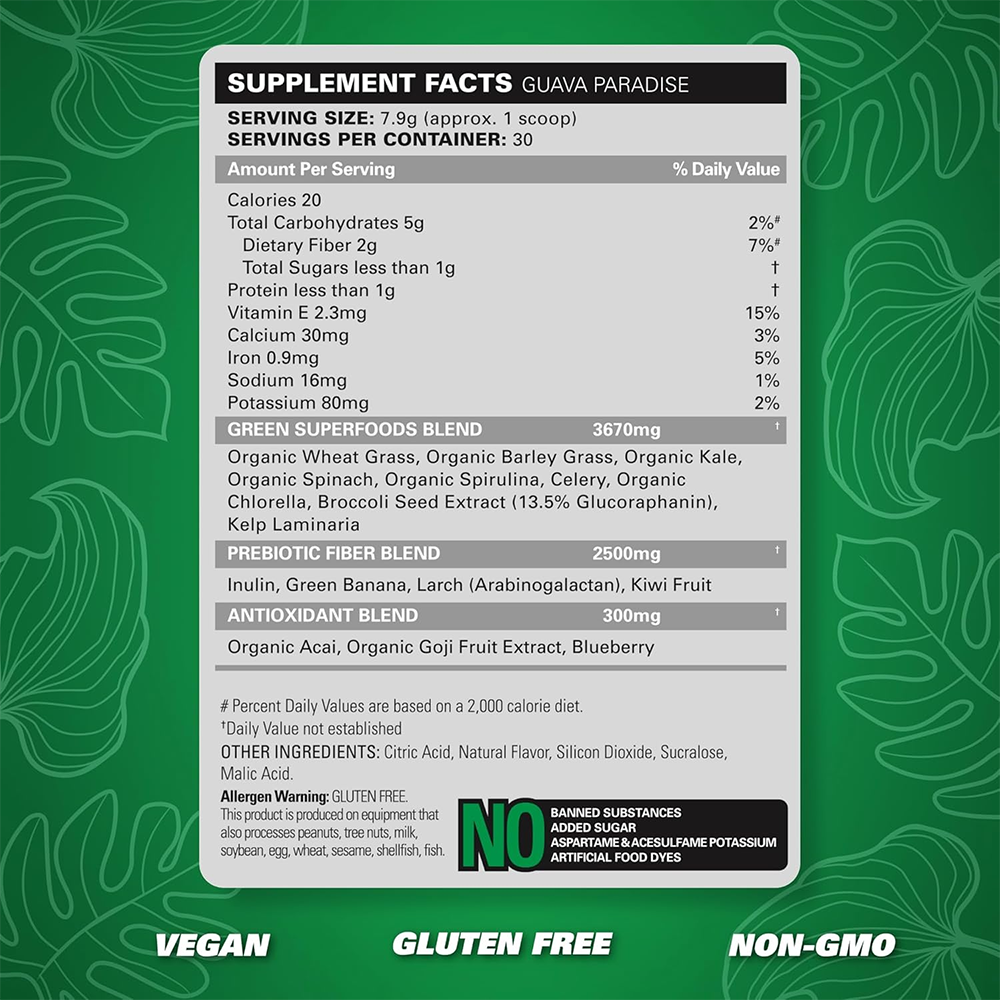 EHP Labs OxyGreens - 30 servings