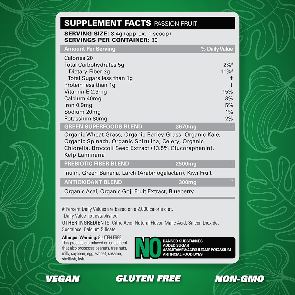 EHP Labs OxyGreens - 30 servings