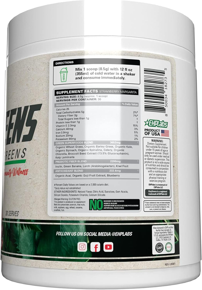 EHP Labs OxyGreens - 30 servings
