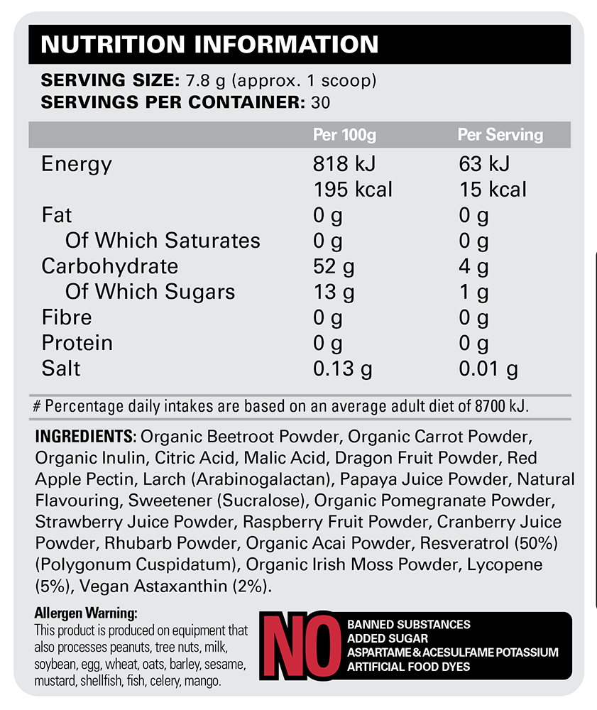 EHP Labs OxyReds - 30 servings