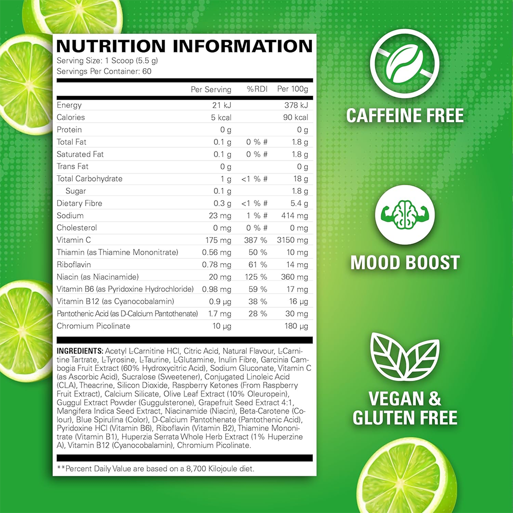EHP Labs OxyShred Non-Stim - 60 servings