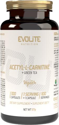 Evolite Acetyl L-Carnitine HCL - 100 caps