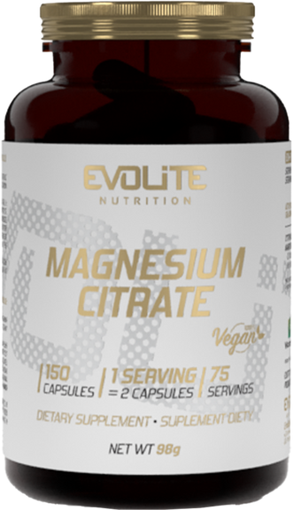 Evolite Magnesium Citrate 550 mg - 150 caps