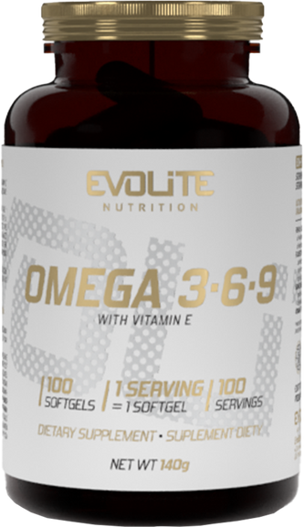 Evolite Omega 3-6-9 - 100 Softgels