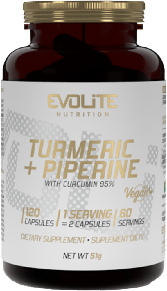 Evolite Turmeric + Piperine 95% - 120 caps