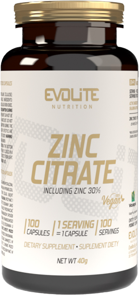 Evolite Zinc Citrate 50 mg - 100 caps