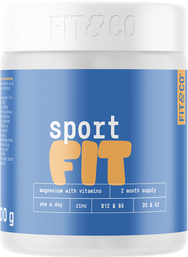 Fit & Co Sport Fit Magnesium with Vitamins - 300 g