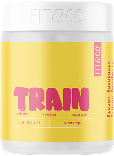 Fit & Co Train Pre-workout - 300 g - Frozen Raspberry