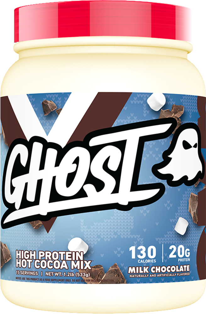 Ghost High Protein Hot Cocoa Mix - 15 Servings - Milk Chocolate