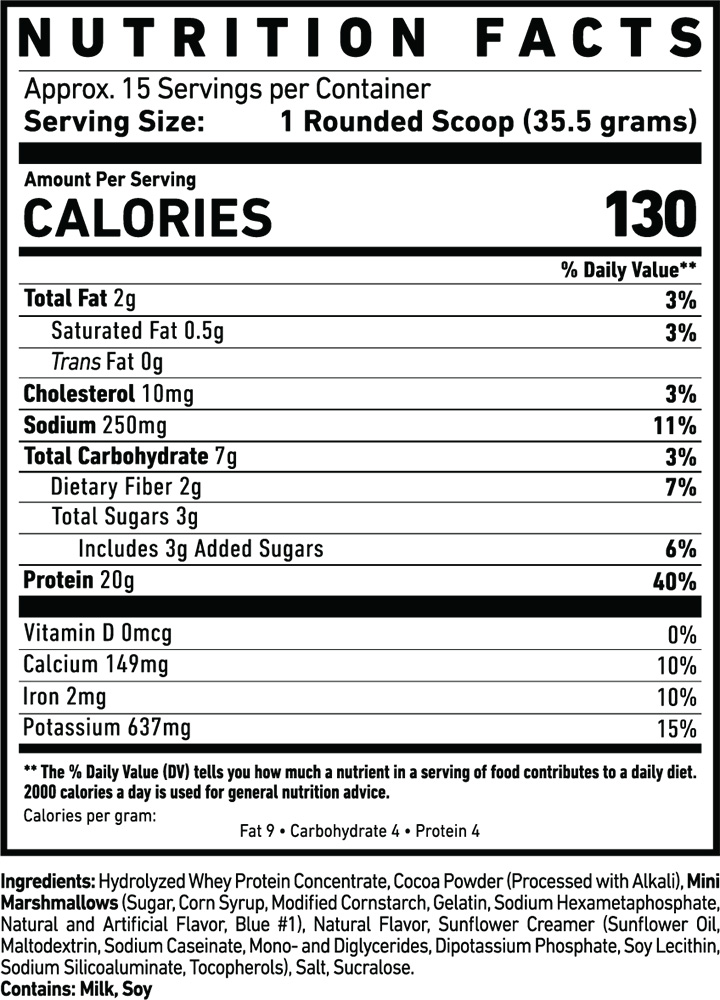 Ghost High Protein Hot Cocoa Mix - 15 Servings - Milk Chocolate