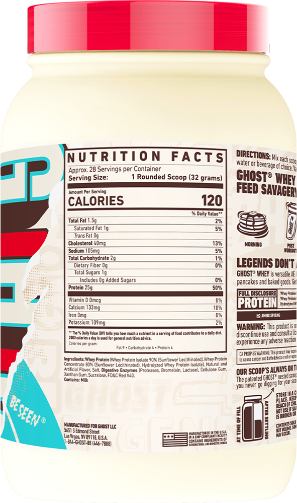 Ghost Whey - 26-28 servings