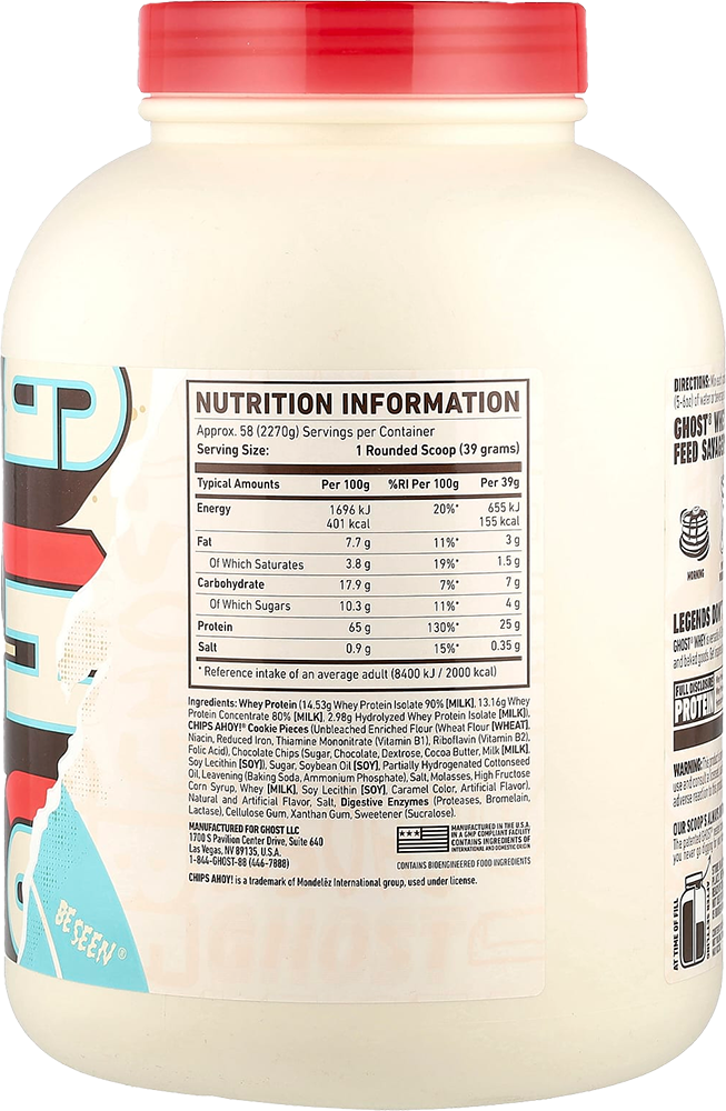 Ghost Whey - 54-64 servings