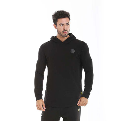 GGSWT083 Gold's Gym Long Sleeve Hood Sweater