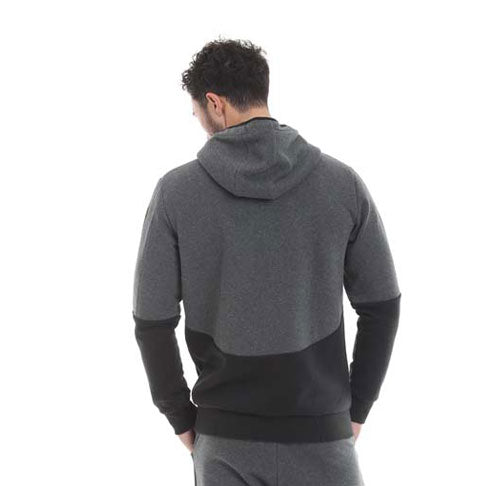GGSWT085 Gold's Gym Zipper Hoodie Perform - Black/Charcoal