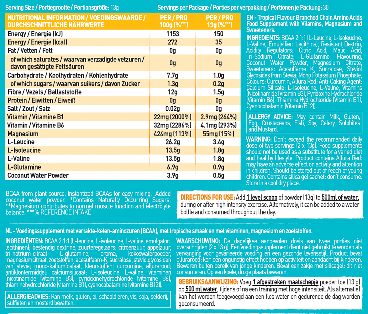 Grenade BCAA - 390 g