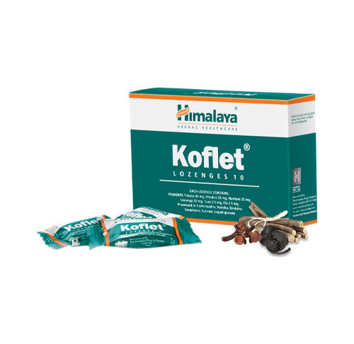 Himalaya Koflet H Lozenges - 12 lozenges