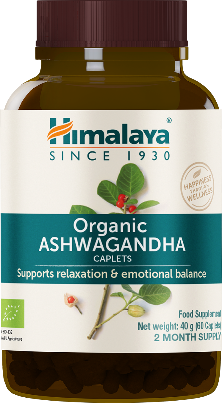 Himalaya Organic Ashwagandha - 60 caps