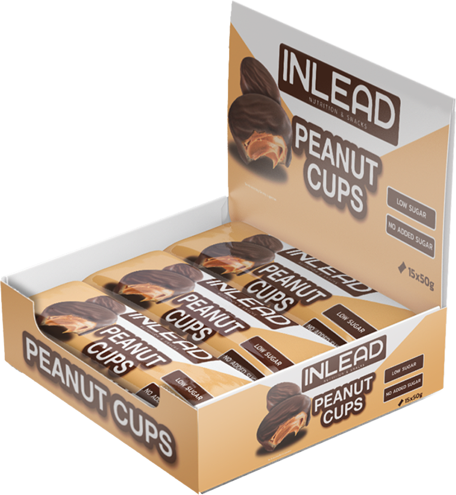 Inlead Peanut Cups - 15 x 50 g