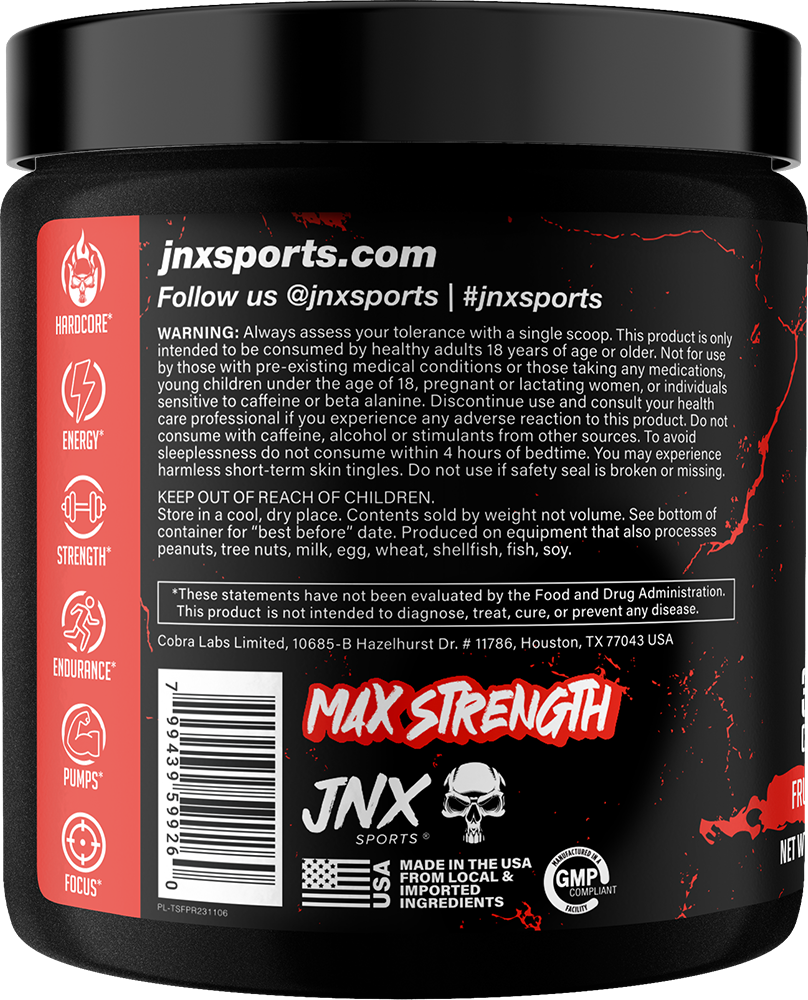 JNX The Shadow Pre-workout - 270 g