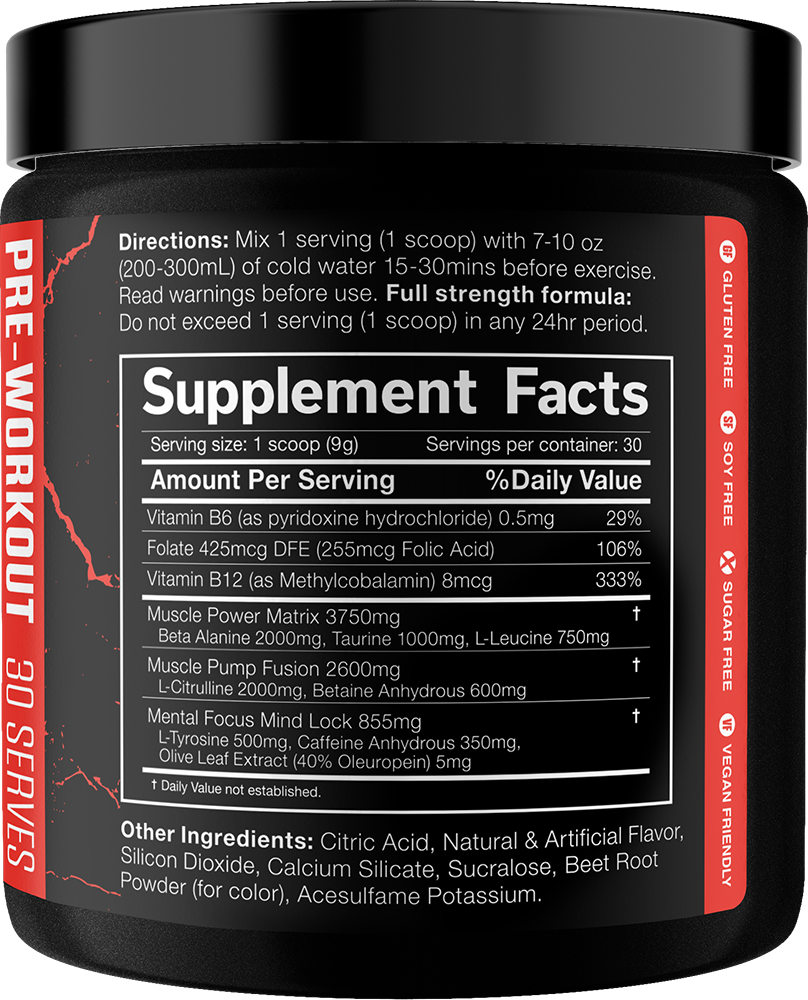 JNX The Shadow Pre-workout - 270 g
