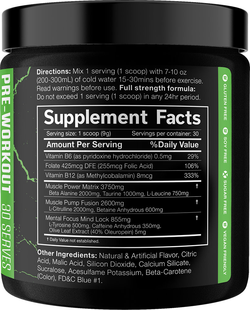 JNX The Shadow Pre-workout - 270 g