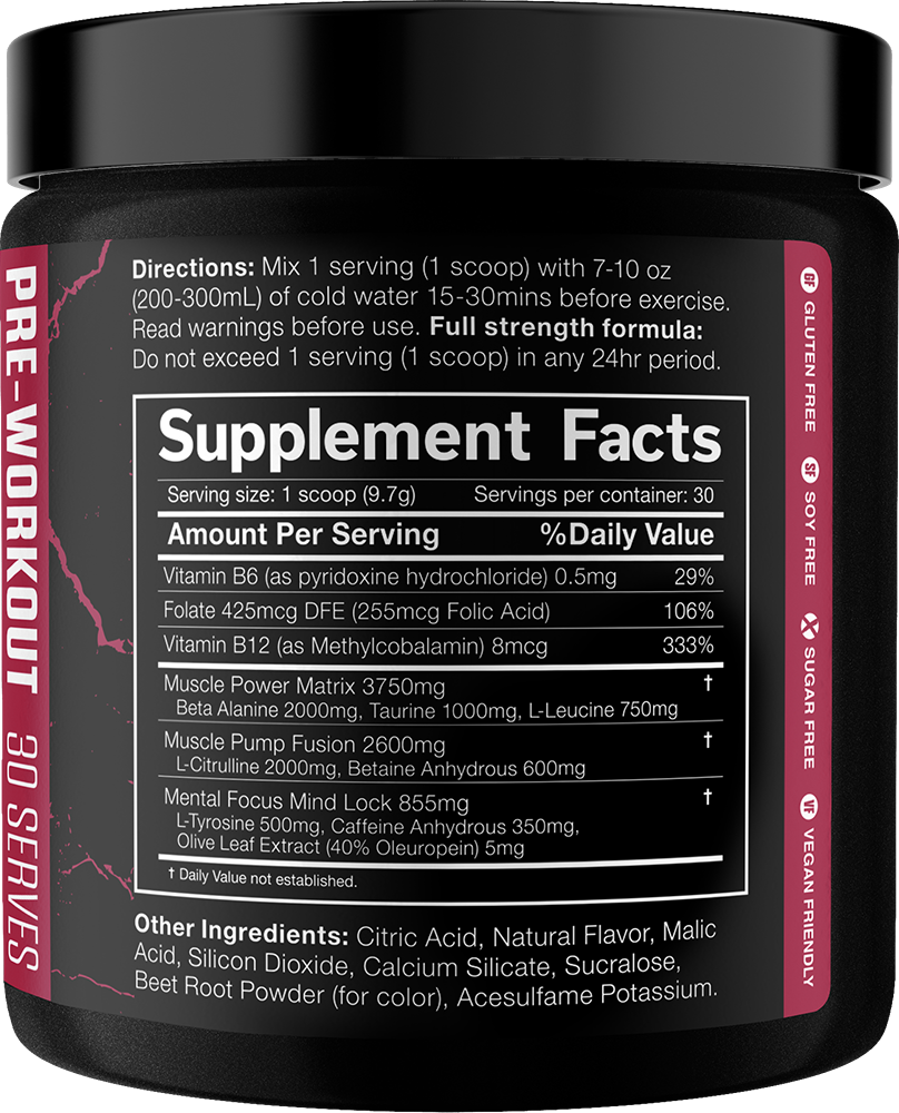 JNX The Shadow Pre-workout - 270 g