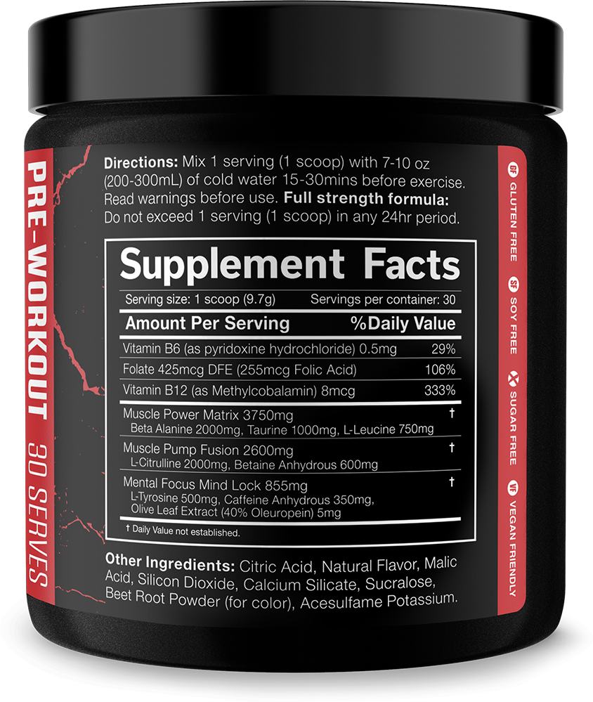 JNX The Shadow Pre-workout - 270 g