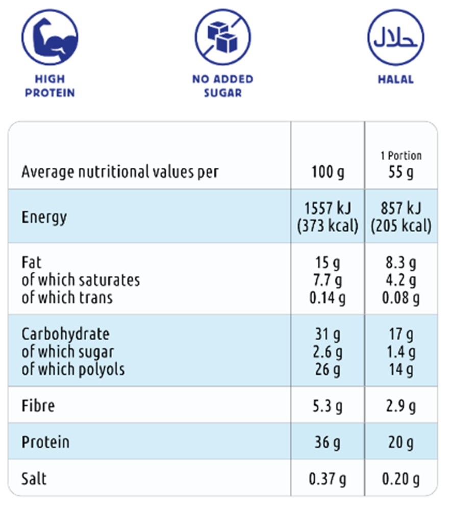 Kaimun Protein Bars - 12 x 55 g