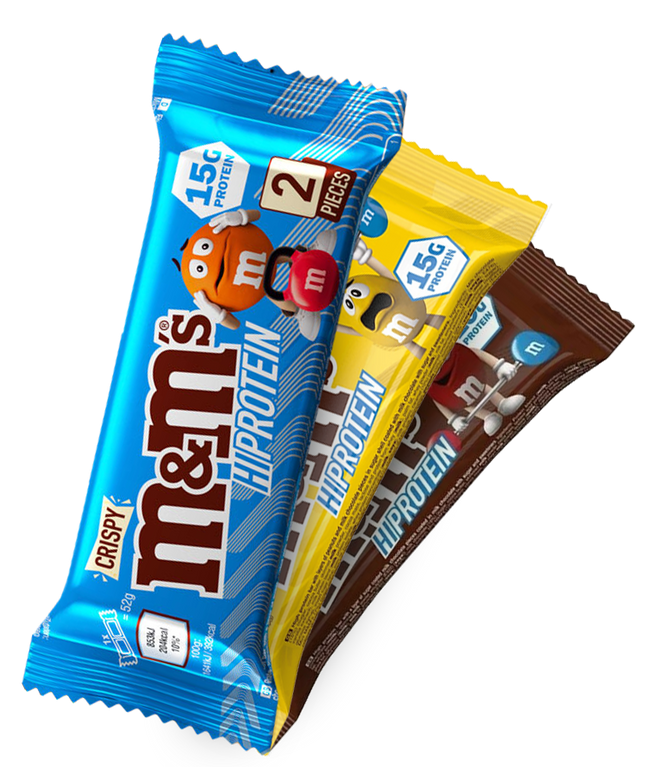 M&M's HiProtein Bar - 12 x 51 g