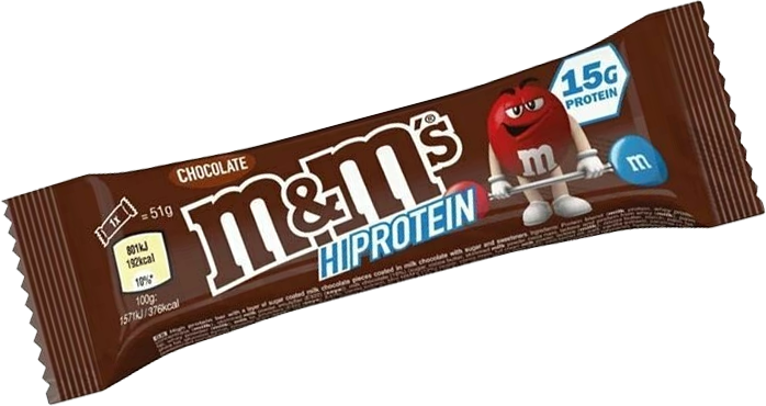 M&M's HiProtein Bar - 12 x 51 g